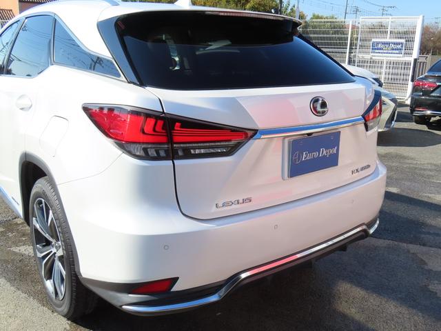 RX RX450hVerL4WD最終 1オナ 茶革PSR AHS 4WD最終モデル 1オナ 茶革パノラマSR パノラV PKSB BSM ブレードAHS ITS カラーHUD 禁煙車 TVジャンパ Dレコーダ 後席電動&ヒータ AC100W ルーフR 3眼LED(45枚目)