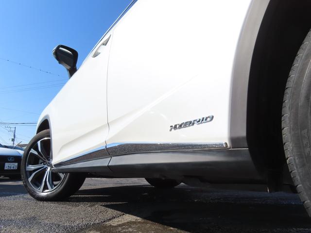 RX RX450hVerL4WD最終 1オナ 茶革PSR AHS 4WD最終モデル 1オナ 茶革パノラマSR パノラV PKSB BSM ブレードAHS ITS カラーHUD 禁煙車 TVジャンパ Dレコーダ 後席電動&ヒータ AC100W ルーフR 3眼LED(48枚目)