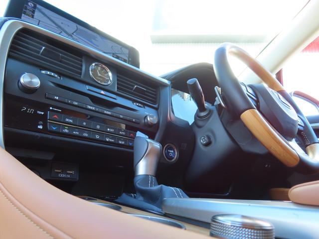 RX RX450hVerL4WD最終 1オナ 茶革PSR AHS 4WD最終モデル 1オナ 茶革パノラマSR パノラV PKSB BSM ブレードAHS ITS カラーHUD 禁煙車 TVジャンパ Dレコーダ 後席電動&ヒータ AC100W ルーフR 3眼LED(72枚目)