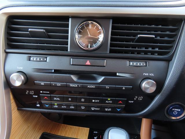 RX RX450hVerL4WD最終 1オナ 茶革PSR AHS 4WD最終モデル 1オナ 茶革パノラマSR パノラV PKSB BSM ブレードAHS ITS カラーHUD 禁煙車 TVジャンパ Dレコーダ 後席電動&ヒータ AC100W ルーフR 3眼LED(76枚目)