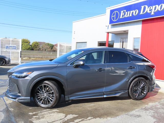 RX RX450h+ バージョンL 4WD 1オナ茶革PSR パノラV Aパーク PKSB BSM HUD AHS 輻射H Dミラー おく充電 禁煙車 Dレコーダ 後席電動&ベンチ&ヒータ AC1500W 3眼LED モデリスタエアロ(26枚目)