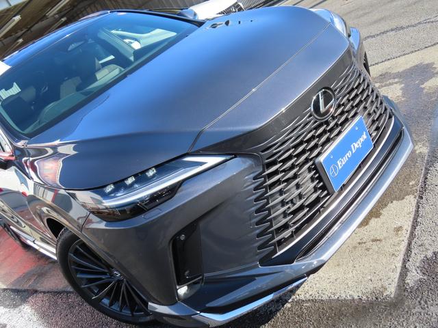 RX RX450h+ バージョンL 4WD 1オナ茶革PSR パノラV Aパーク PKSB BSM HUD AHS 輻射H Dミラー おく充電 禁煙車 Dレコーダ 後席電動&ベンチ&ヒータ AC1500W 3眼LED モデリスタエアロ(31枚目)