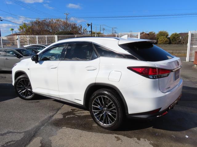 RX RX450hFスポーツ4WD最終 黒革PSRパノラV 4WD最終モデル 黒革パノラマSR パノラミックV BSM カラーHUD AHB 禁煙車 TVジャンパ Dレコーダ AC100W ルーフR PBドア 3眼LED F専用20AW(8枚目)