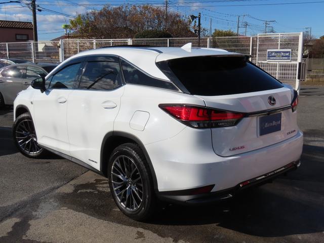 RX RX450hFスポーツ4WD最終 黒革PSRパノラV 4WD最終モデル 黒革パノラマSR パノラミックV BSM カラーHUD AHB 禁煙車 TVジャンパ Dレコーダ AC100W ルーフR PBドア 3眼LED F専用20AW(9枚目)