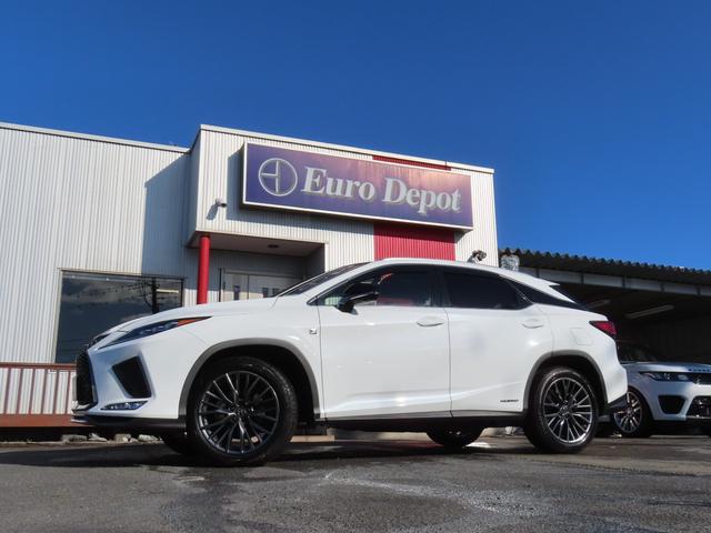 RX RX450hFスポーツ4WD最終 黒革PSRパノラV 4WD最終モデル 黒革パノラマSR パノラミックV BSM カラーHUD AHB 禁煙車 TVジャンパ Dレコーダ AC100W ルーフR PBドア 3眼LED F専用20AW(10枚目)