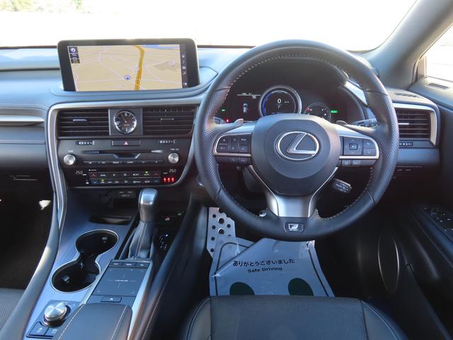 RX RX450hFスポーツ4WD最終 黒革PSRパノラV 4WD最終モデル 黒革パノラマSR パノラミックV BSM カラーHUD AHB 禁煙車 TVジャンパ Dレコーダ AC100W ルーフR PBドア 3眼LED F専用20AW(11枚目)