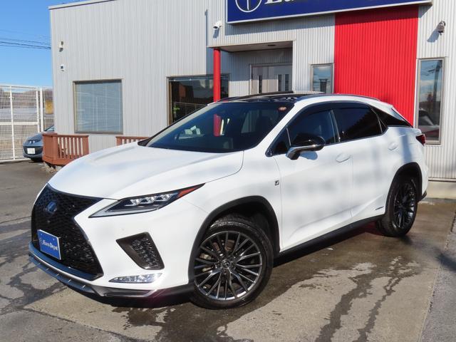 RX RX450hFスポーツ4WD最終 黒革PSRパノラV 4WD最終モデル 黒革パノラマSR パノラミックV BSM カラーHUD AHB 禁煙車 TVジャンパ Dレコーダ AC100W ルーフR PBドア 3眼LED F専用20AW(27枚目)