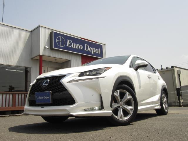 NX300hVerL 白革SRマクレビ 全レーダC TOMS 後期 白革SR 純ナビ地デジ マクレビ 全車速レーダC プリクラ パノラV BSM AHB LDA HUD 禁煙車 TVジャンパ 後席電動 AC100W PBドア 3眼LED トムスエアロ&4本マフラ(23枚目)
