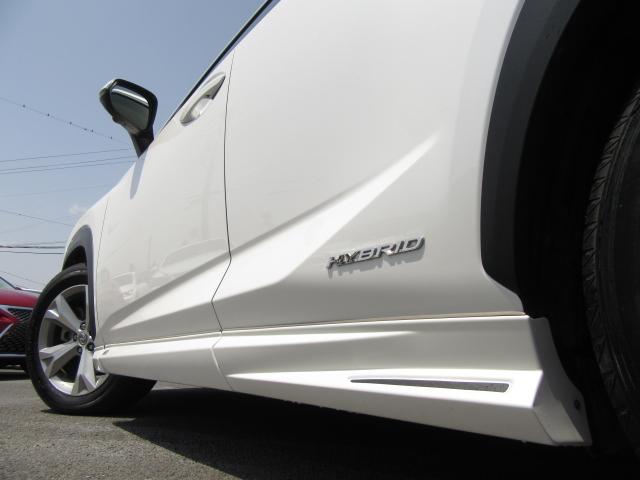 NX300hVerL 白革SRマクレビ 全レーダC TOMS 後期 白革SR 純ナビ地デジ マクレビ 全車速レーダC プリクラ パノラV BSM AHB LDA HUD 禁煙車 TVジャンパ 後席電動 AC100W PBドア 3眼LED トムスエアロ&4本マフラ(49枚目)