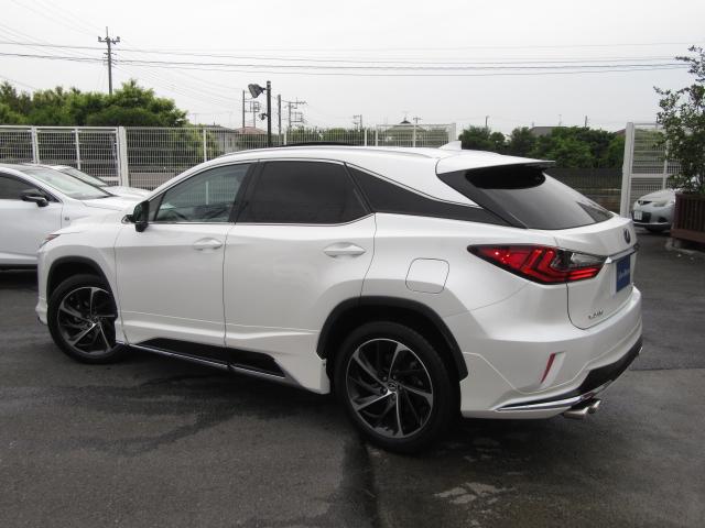 RX450hVerL4WD 1オナ 茶革PSR モデエアロ 4WD 1オナ 茶革PSR 純ナビ地デジ LSS+ パノラミックV BSM RCTA AHS 禁煙車 TVジャンパ カラーHUD 後席電動&ヒータ OP20AW モデエアロ(F・S・R)&4本マフラー(8枚目)