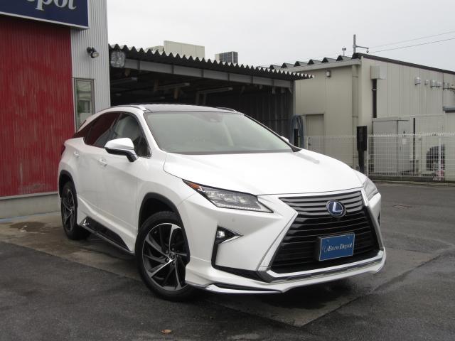 RX450hVerL4WD 1オナ 茶革PSR モデエアロ 4WD 1オナ 茶革PSR 純ナビ地デジ LSS+ パノラミックV BSM RCTA AHS 禁煙車 TVジャンパ カラーHUD 後席電動&ヒータ OP20AW モデエアロ(F・S・R)&4本マフラー(30枚目)