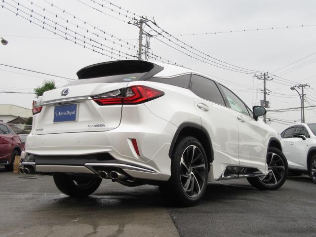 RX450hVerL4WD 1オナ 茶革PSR モデエアロ 4WD 1オナ 茶革PSR 純ナビ地デジ LSS+ パノラミックV BSM RCTA AHS 禁煙車 TVジャンパ カラーHUD 後席電動&ヒータ OP20AW モデエアロ(F・S・R)&4本マフラー(36枚目)