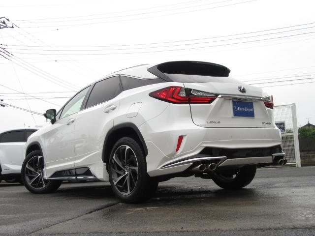 RX450hVerL4WD 1オナ 茶革PSR モデエアロ 4WD 1オナ 茶革PSR 純ナビ地デジ LSS+ パノラミックV BSM RCTA AHS 禁煙車 TVジャンパ カラーHUD 後席電動&ヒータ OP20AW モデエアロ(F・S・R)&4本マフラー(44枚目)