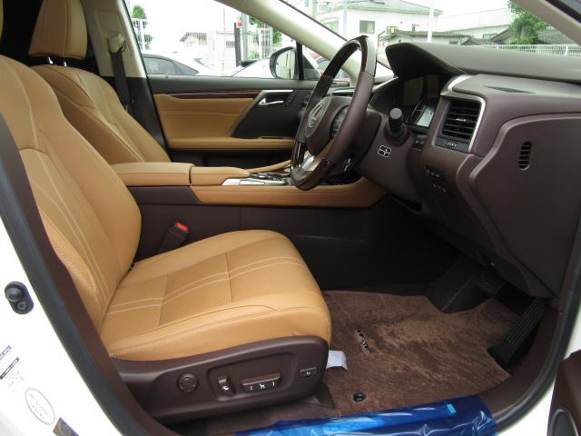 RX450hVerL4WD 1オナ 茶革PSR モデエアロ 4WD 1オナ 茶革PSR 純ナビ地デジ LSS+ パノラミックV BSM RCTA AHS 禁煙車 TVジャンパ カラーHUD 後席電動&ヒータ OP20AW モデエアロ(F・S・R)&4本マフラー(61枚目)