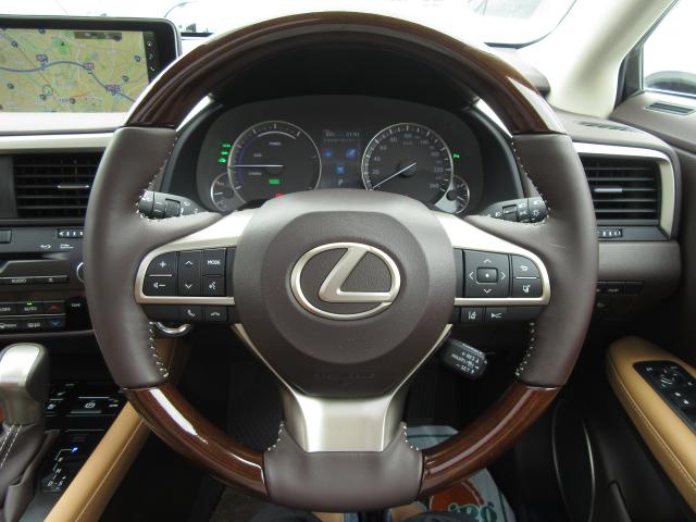 RX450hVerL4WD 1オナ 茶革PSR モデエアロ 4WD 1オナ 茶革PSR 純ナビ地デジ LSS+ パノラミックV BSM RCTA AHS 禁煙車 TVジャンパ カラーHUD 後席電動&ヒータ OP20AW モデエアロ(F・S・R)&4本マフラー(66枚目)