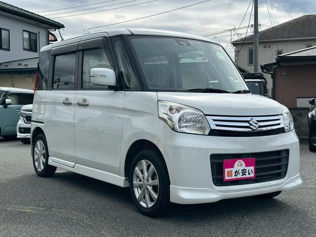 スペーシア  両側パワースライドドア・バックカメラ・シートヒーター・アイドリングストップ・プッシュスタート・ステアリングスイッチ(4枚目)