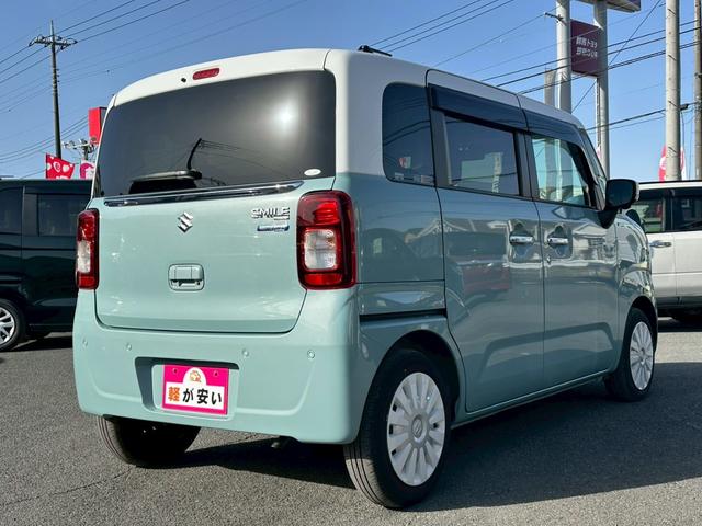 ワゴンＲスマイル ハイブリッドＸ　電動格納ドアミラー・オートエアコン・アイドリングストップ・ステアリングスイッチ・プッシュスタート・両側パワースライドドア・コーナーセンサー・ＥＴＣ・純正ナビ・シートヒーター・ドラレコ・バックカメラ（6枚目）