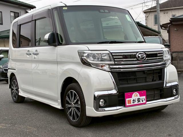 タント 　電動格納ドアミラー・オートエアコン・プッシュスタート・アイドリングストップ・両側パワースライドドア・シートヒーター・バックカメラ（4枚目）