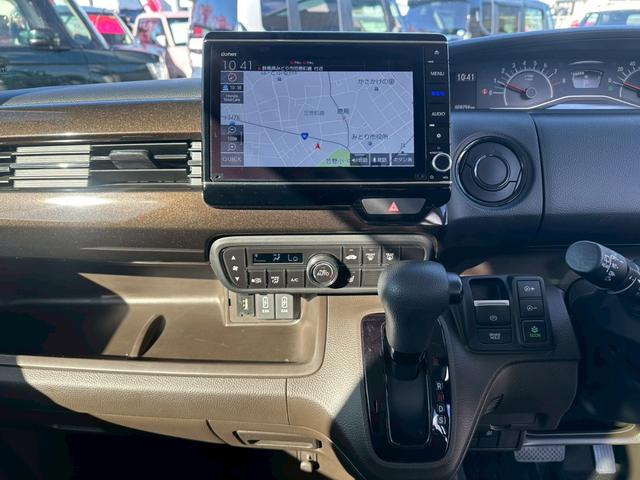 Ｎ－ＢＯＸ 　ステアリングスイッチ・プッシュスタート・両側パワースライドドア・コーナーセンサー・衝突軽減ブレーキ・バックカメラ・電動格納ドアミラー・オートエアコン・ＴＶ（21枚目）