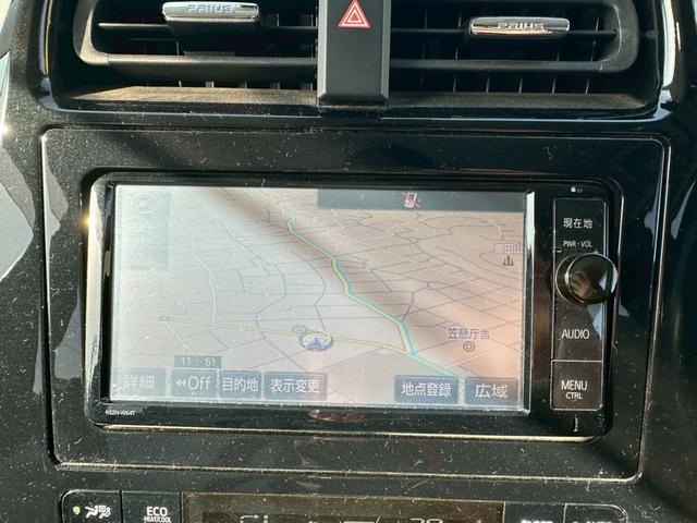 プリウス Ａ　電動格納ドアミラー・オートエアコン・ナビ・ｂｌｕｅｔｏｏｔｈ・ＣＤ・ＴＶ・ステアリングスイッチ・パワースイッチ・ＥＴＣ・バックカメラ・衝突軽減ブレーキ（23枚目）