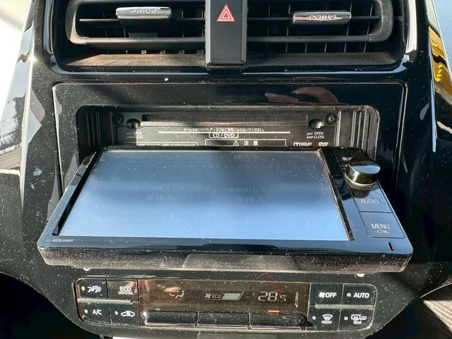プリウス Ａ　電動格納ドアミラー・オートエアコン・ナビ・ｂｌｕｅｔｏｏｔｈ・ＣＤ・ＴＶ・ステアリングスイッチ・パワースイッチ・ＥＴＣ・バックカメラ・衝突軽減ブレーキ（24枚目）