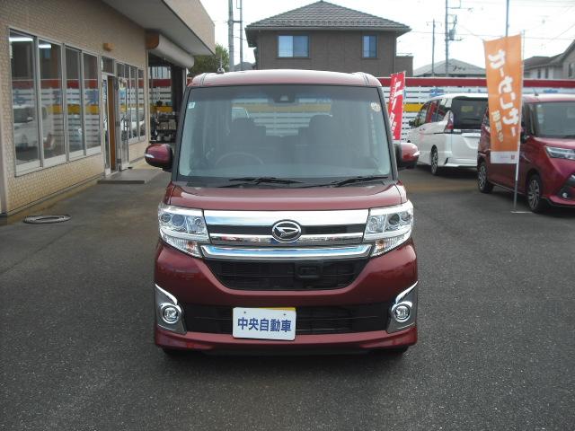 タント カスタムX トップエディションSAII プッシュスタート スマートアシストII 純正8インチナビ Bカメラ フルセグTV 左側パワースライド ETC HID 純正14インチAW Bluetooth接続 DVD再生 電格ミラー 車検9年10月(2枚目)