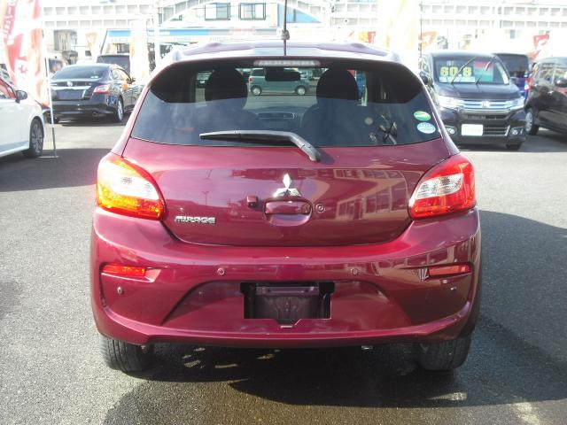 ミラージュ Ｇ　プッシュスタート　純正ナビ　フルセグＴＶ　Ｂカメラ　衝突軽減ブレーキ　Ｂｌｕｅｔｏｏｔｈ接続　ＤＶＤ再生　ＣＤ録音　純正１５インチアルミ　前後ソナー　ＨＩＤヘッドライト　フォグランプ　走行１万７千ｋ！（5枚目）