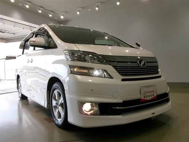 ヴェルファイア 2.4X フルセグ HDDナビ DVD再生 後席モニター バックカメラ ETC 両側電動スライド HIDヘッドライト 乗車定員8人 3列シート ワンオーナー フルエアロ 記録簿(19枚目)