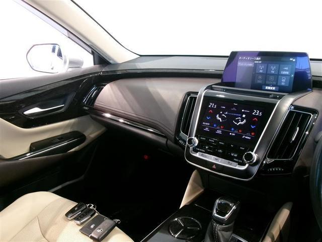 クラウンハイブリッド Ｇ－エグゼクティブ　Ｆｏｕｒ　革シート　サンルーフ　４ＷＤ　フルセグ　メモリーナビ　ＤＶＤ再生　ミュージックプレイヤー接続可　バックカメラ　衝突被害軽減システム　ＥＴＣ　ＬＥＤヘッドランプ　記録簿（10枚目）