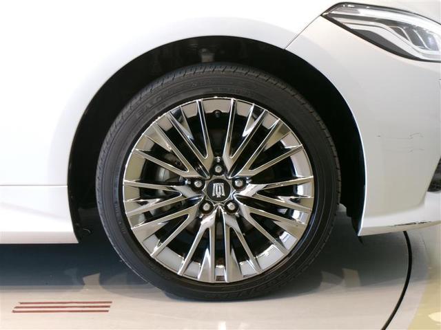 クラウンハイブリッド Ｇ－エグゼクティブ　Ｆｏｕｒ　革シート　サンルーフ　４ＷＤ　フルセグ　メモリーナビ　ＤＶＤ再生　ミュージックプレイヤー接続可　バックカメラ　衝突被害軽減システム　ＥＴＣ　ＬＥＤヘッドランプ　記録簿（18枚目）