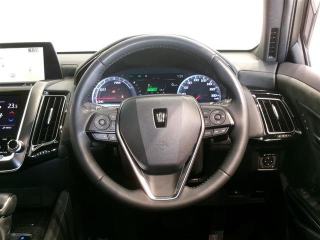 クラウンハイブリッド ＲＳアドバンス　サンルーフ　フルセグ　メモリーナビ　ＤＶＤ再生　ミュージックプレイヤー接続可　バックカメラ　衝突被害軽減システム　ＥＴＣ　ＬＥＤヘッドランプ　ワンオーナー　記録簿（5枚目）