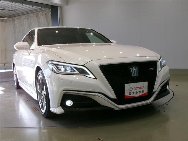 クラウンハイブリッド ＲＳアドバンス　サンルーフ　フルセグ　メモリーナビ　ＤＶＤ再生　ミュージックプレイヤー接続可　バックカメラ　衝突被害軽減システム　ＥＴＣ　ＬＥＤヘッドランプ　ワンオーナー　記録簿（19枚目）