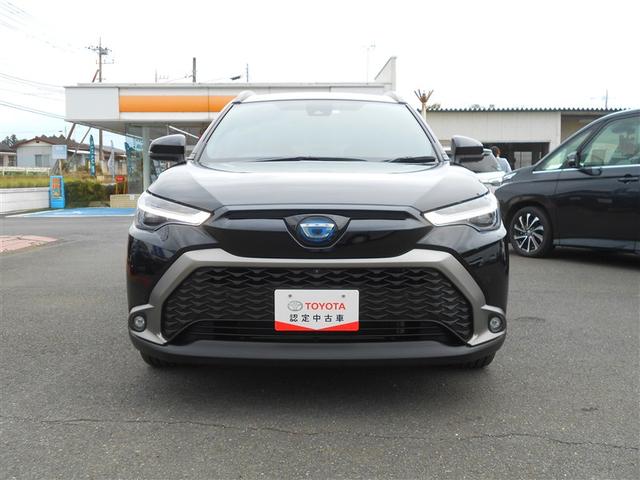 カローラクロス ハイブリッド　Ｚ　衝突軽減Ｂ　記録簿有　フルセグテレビ　スマキ－　半レザー　アクティブクルーズコントロール　メモリナビ　イモビ　ＬＥＤ　ＡＣ　キーレス　パワステ　アルミ　エアバッグ　ＡＢＳ　パワーウィンドウ　ナビ＆ＴＶ（2枚目）