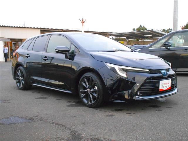 カローラツーリング ハイブリッド　ダブルバイビー　バックモニター　フルセグＴＶ　ＬＥＤライト　点検記録簿　クルコン　横滑り防止　盗難防止装置　ナビ・ＴＶ　エアバッグ　ＥＴＣ　ＡＢＳ　助手席エアバッグ　キーレス　メモリーナビ　アルミホイール（8枚目）