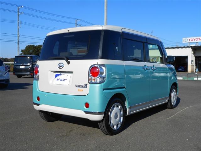 ムーヴキャンバス Ｇメイクアップリミテッド　ＳＡＩＩＩ　ＥＴＣ付き　助手席エアバック　ＬＥＤ　ナビＴＶ　プッシュスタートスマートキー　パワーウインドウ　横滑り防止システム　地デジ　エアコン　キーレスエントリー　ＤＶＤ　セキュリティーアラーム　パワステ（6枚目）