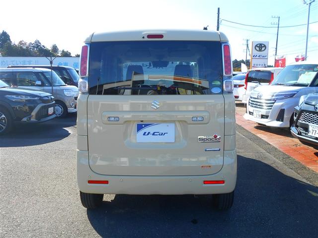 スペーシア ハイブリッドＸ　デュアルセンサーブレーキＳ　両側パワードア　スマートエントリー　地デジフルセグ　ＥＴＣ車載器　フリーキー　ナビＴＶ　イモビライザー　ダブルエアバック　ＶＤＣ　メモリーナビ　ＡＡＣ　整備記録簿　ＡＢＳ（5枚目）
