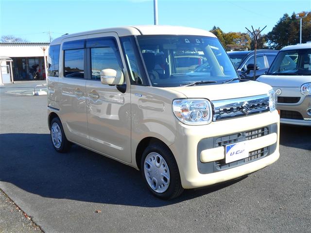 スペーシア ハイブリッドＸ　デュアルセンサーブレーキＳ　両側パワードア　スマートエントリー　地デジフルセグ　ＥＴＣ車載器　フリーキー　ナビＴＶ　イモビライザー　ダブルエアバック　ＶＤＣ　メモリーナビ　ＡＡＣ　整備記録簿　ＡＢＳ（8枚目）