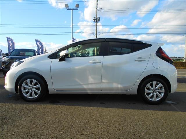 アクア Z LEDヘッドライト スマートキー イモビライザー アルミホイール オートクルーズコントロール 点検記録簿 フルセグTV エアコン ESC ナビ&TV ETC キーレス パワーウインドウ ABS(3枚目)