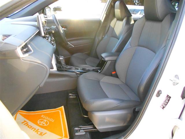 カローラクロス ハイブリッド Z 衝突軽減B フルセグテレビ スマキ- 半レザー アクティブクルーズコントロール メモリナビ イモビ LED AC キーレス パワステ アルミ エアバッグ ABS パワーウィンドウ ナビ&TV(14枚目)