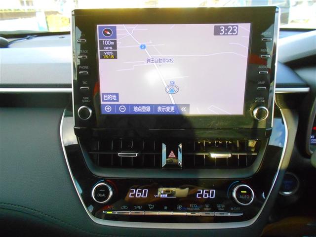 カローラクロス ハイブリッド Z 衝突軽減B フルセグテレビ スマキ- 半レザー アクティブクルーズコントロール メモリナビ イモビ LED AC キーレス パワステ アルミ エアバッグ ABS パワーウィンドウ ナビ&TV(18枚目)