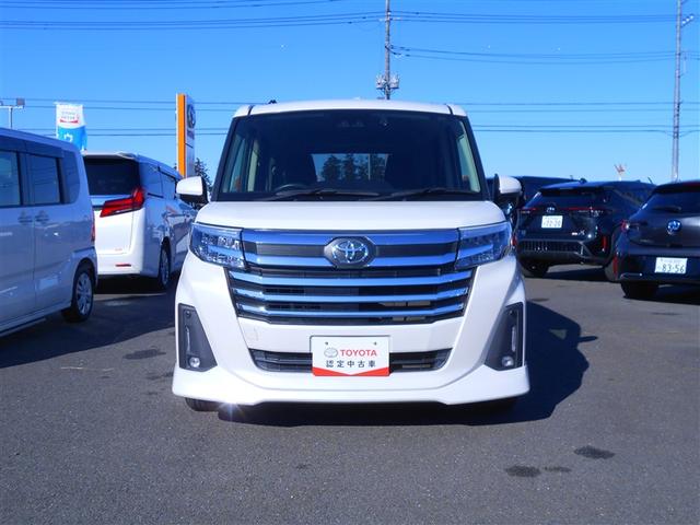 ルーミー カスタムＧ　両側電動ＳＤ　ＬＥＤヘット　衝突回避ブレーキ　地デジ　スマートキー　メモリナビ　クルーズコントロール　点検記録簿　ＥＴＣ　ドライブレコーダー　オートエアコン　アルミホイール　キーフリーシステム　ＡＢＳ（2枚目）