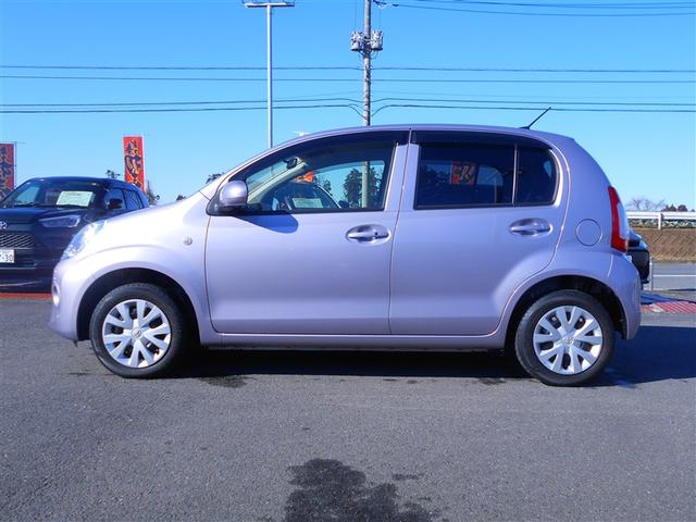 パッソ １．０Ｘ　Ｌパッケージ・キリリ　デュアルエアバック　セキュリティアラーム　ワンセグＴＶ　ナビＴＶ　パワーステアリング　スマートキー　運転席エアバッグ　エアコン　ベンチシート　キーレス　ＡＢＳ　パワーウィンドウ（3枚目）