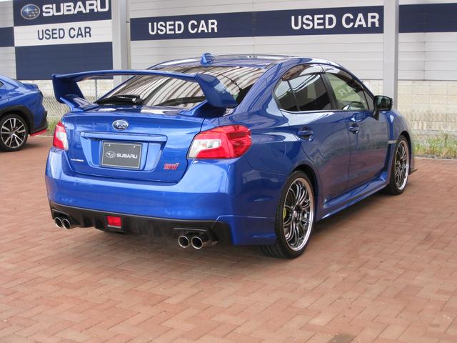 ＷＲＸ ＳＴＩ Ｔｙｐｅ　Ｓ　　ナビ・ＥＴＣ２．０・ＴＶ　キーレスアクセス＆プッシュスタート・ＬＥＤヘッドランプ（ステアリング連動）・オートワイパー＆オートライト・ブレンボ製１８インチベンチレーテッドディスクブレーキ・大型リヤスポイラー（2枚目）