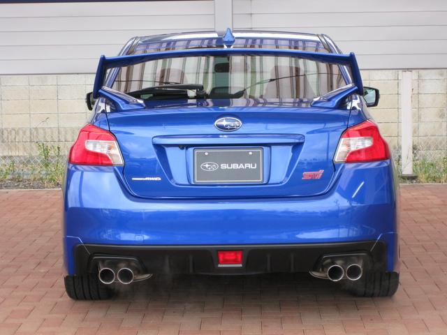 ＷＲＸ ＳＴＩ Ｔｙｐｅ　Ｓ　　ナビ・ＥＴＣ２．０・ＴＶ　キーレスアクセス＆プッシュスタート・ＬＥＤヘッドランプ（ステアリング連動）・オートワイパー＆オートライト・ブレンボ製１８インチベンチレーテッドディスクブレーキ・大型リヤスポイラー（5枚目）