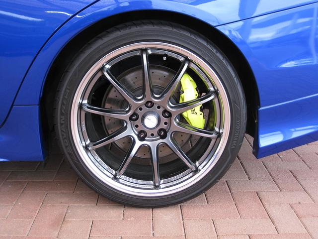 ＷＲＸ ＳＴＩ Ｔｙｐｅ　Ｓ　　ナビ・ＥＴＣ２．０・ＴＶ　キーレスアクセス＆プッシュスタート・ＬＥＤヘッドランプ（ステアリング連動）・オートワイパー＆オートライト・ブレンボ製１８インチベンチレーテッドディスクブレーキ・大型リヤスポイラー（7枚目）