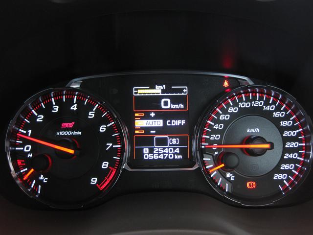 ＷＲＸ ＳＴＩ Ｔｙｐｅ　Ｓ　　ナビ・ＥＴＣ２．０・ＴＶ　キーレスアクセス＆プッシュスタート・ＬＥＤヘッドランプ（ステアリング連動）・オートワイパー＆オートライト・ブレンボ製１８インチベンチレーテッドディスクブレーキ・大型リヤスポイラー（24枚目）