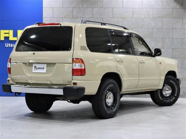 トヨタ ランドクルーザー１００ ｖｘリミテッド ｇセレクション ｒｅｎｏｃａ ｔｙｐｅ １０６ 丸目換装 ベージュカラー 369 8万円 平成14年 02年 栃木県 中古車 価格 Com