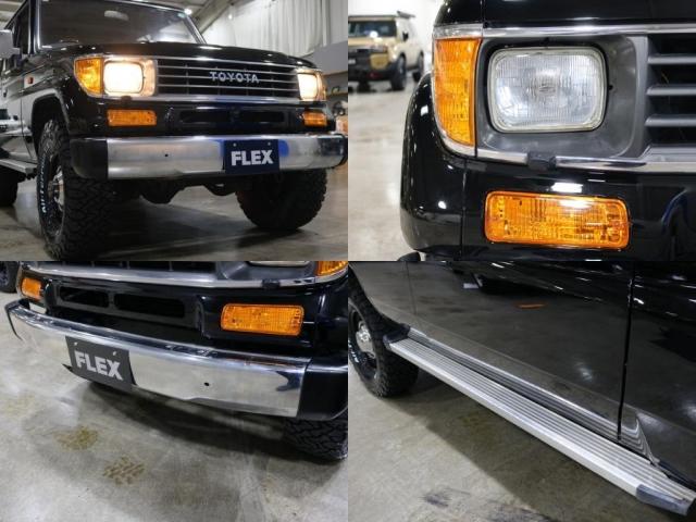 ランドクルーザープラド SXワイド 【NEWブラックオールペイント】【新品タイヤ×新品ホイール】【新品ナルディ】【新品コイル×ショック】【前後デフロック付き】(12枚目)