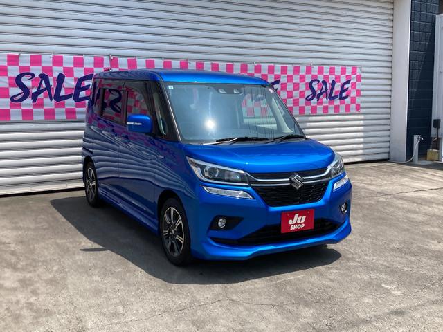 ソリオバンディット ハイブリッドMV ナビ TV クリアランスソナー オートクルーズコントロール レーンアシスト 衝突被害軽減システム 両側スライド・片側電動 オートライト LEDヘッドランプ スマートキー アイドリングストップ(13枚目)