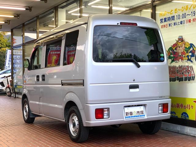 エブリイ ＰＣ　フォグライト　切替４ＷＤ　両側スライドドア　軽貨物　軽バン　４ナンバー　フルフラットシート（13枚目）